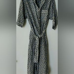 Beautiful People (Comme des Garcons) Silk Cotton Shirt Dress